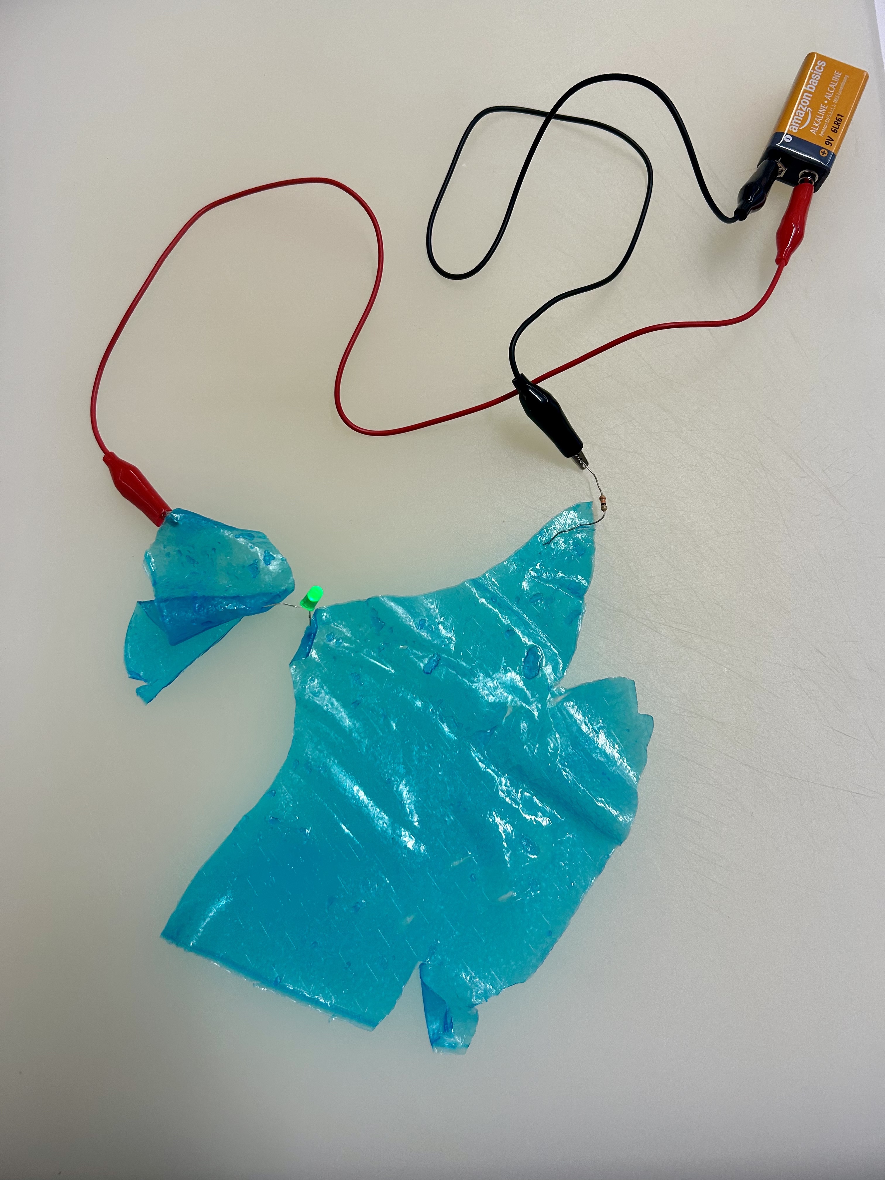 Conductive bioplastic