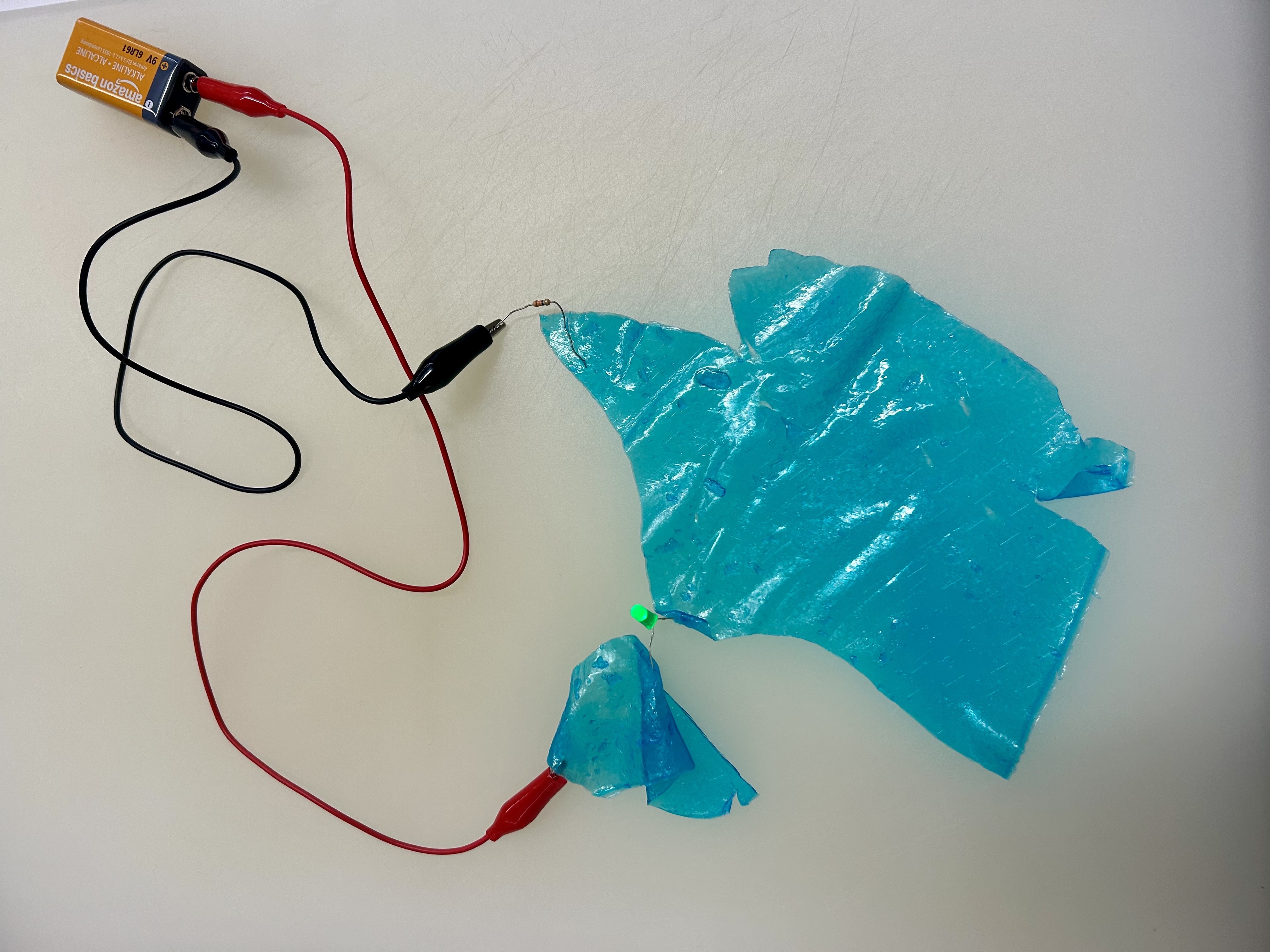 Conductive agar